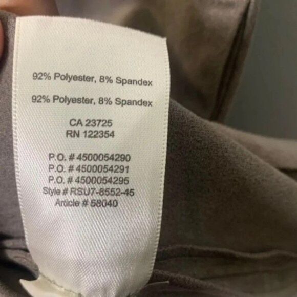 Wilfred Free Shift Dress Womens Small Brown Knee Length Minimalistic Paperbag - Picture 8 of 10